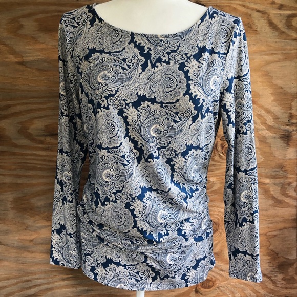 Talbots Tops - Talbots petites long sleeve top medium